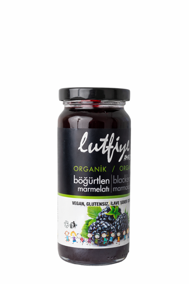 Organik Böğürtlen Marmelatı 280 g