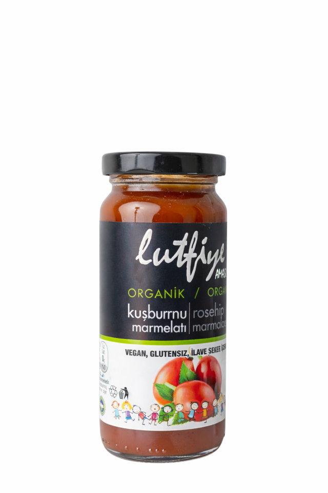 Organik Kuşburnu Marmelatı 280g