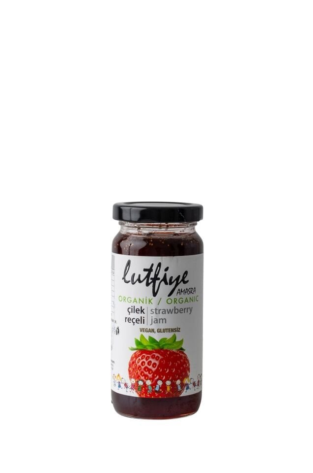 Organik Çilek Reçeli 280g