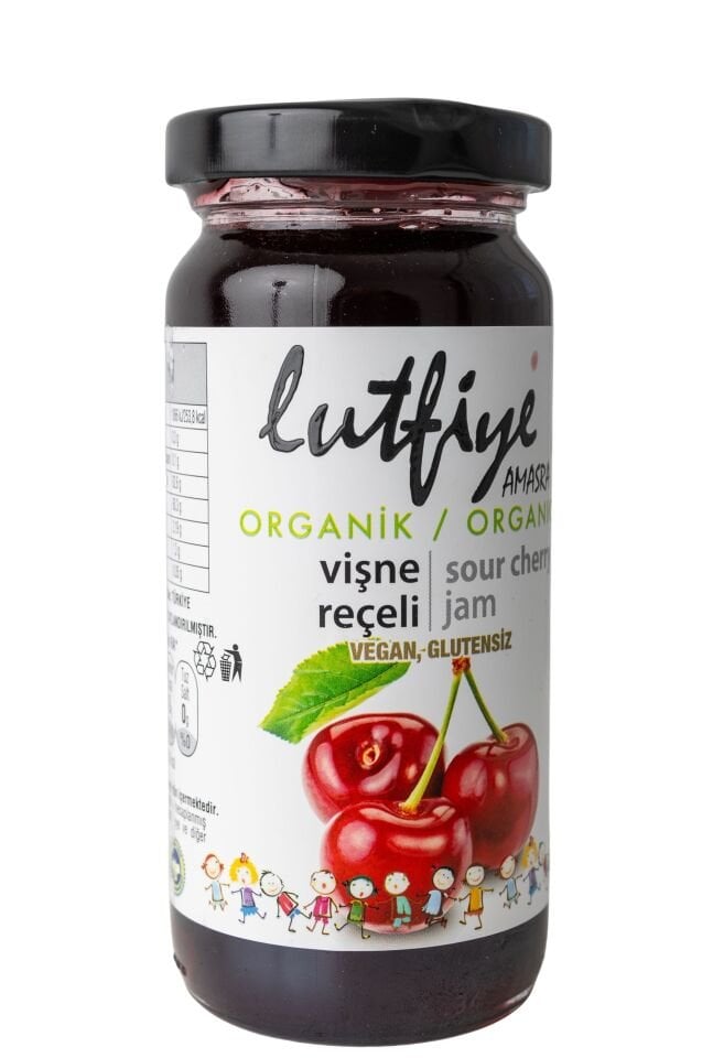 Organik Vişne Reçeli 280g