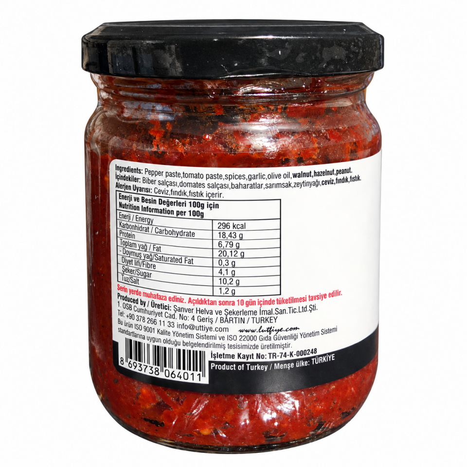 Lutfiye Doğal Kahvaltılık Acuka 180 g