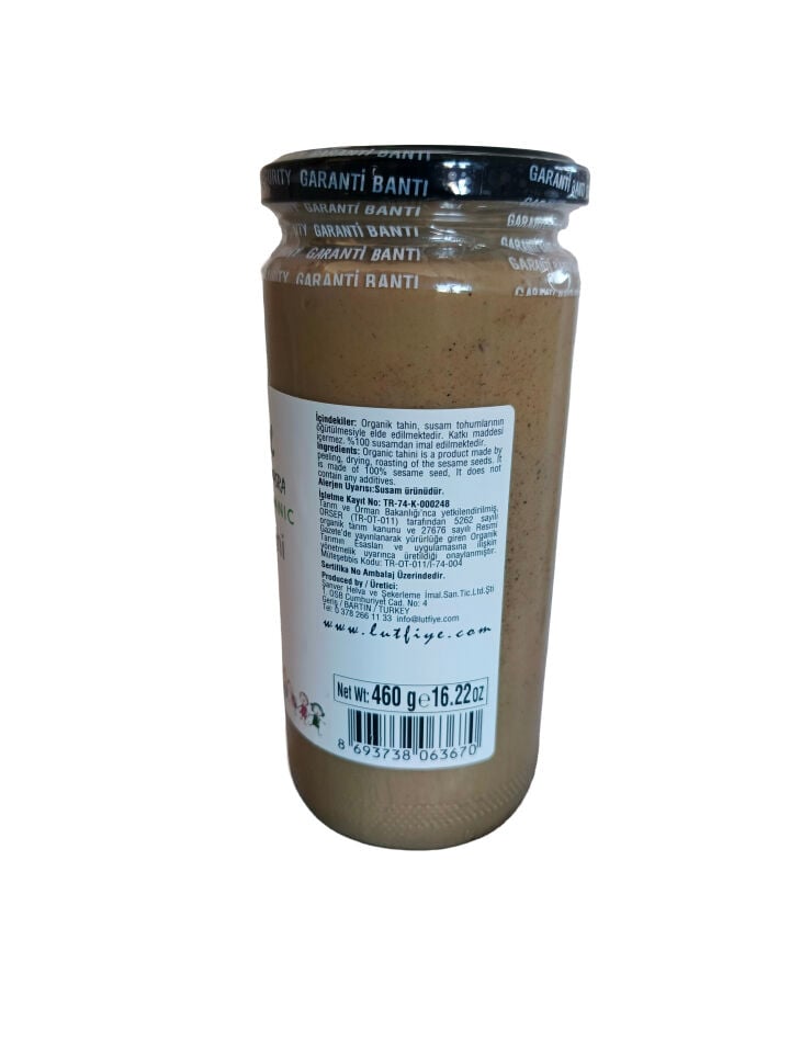 Organik Tahin 460g